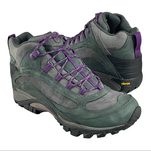 Merrell Shoes - Merrell J21494  Women's Siren Waterproof Mid Leather Boot Size US 8.5|UK 6|EU 39